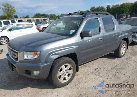 2010 Honda Ridgeline Rts из США, поврежденный, VIN 5FPYK1F44AB002096